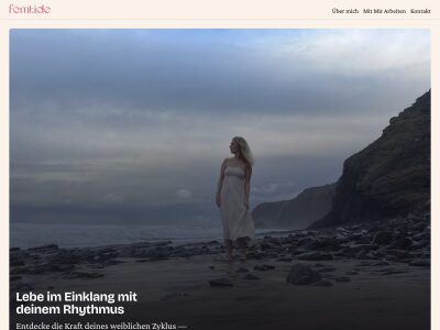 Startseite - Femtide – Lebe im Einklang mit deinem Zyklus.