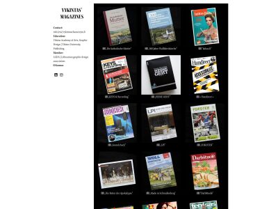 Vykintas’ magazines – PORTFOLIO