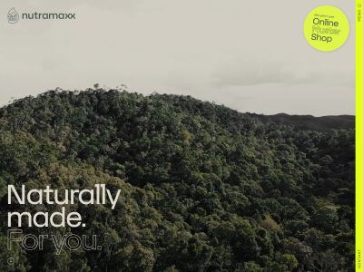 Nutramaxx · Naturally made. For you.