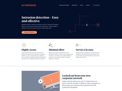 Intrusion detection of ransomware & APTs | Cybersense
