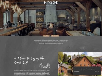 HYGGE - Brasserie & Bar - Willkommen