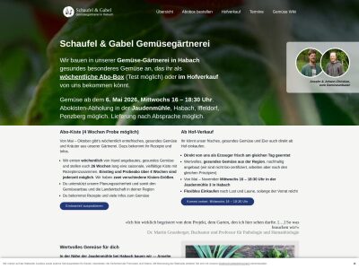 Willkommen bei Schaufel&Gabel — Schaufel & Gabel