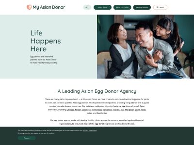 Top Asian Egg Donors | My Asian Donor™ Agency & Egg Bank