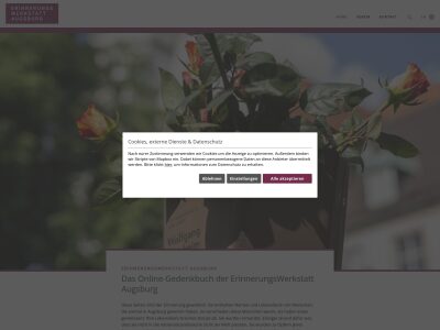 Home | Gedenkbuch Augsburg