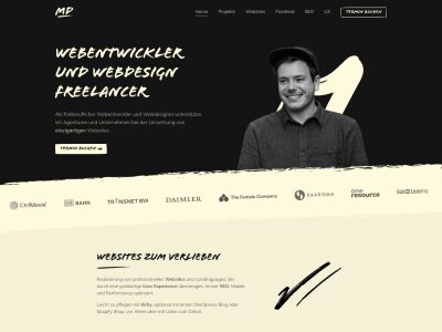 MD // Webentwickler Freelancer & Webdesigner aus Stuttgart
