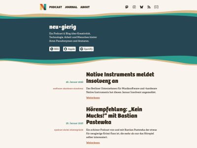 neu•gierig – ein Podcast und mehr von und mit Marc Thiele