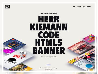 HERR KIEMANN · HTML5-Banner erstellen lassen