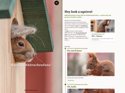 Balkonhörnchen | Balkonhörnchen