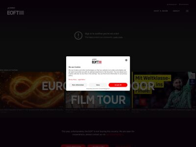 European Outdoor Film Tour | EOFT