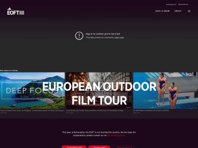 European Outdoor Film Tour | EOFT