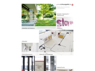 Richtungspfeil – »Wir geben Menschen Orientierung im öffentlichen Raum.« ➔ Startseite