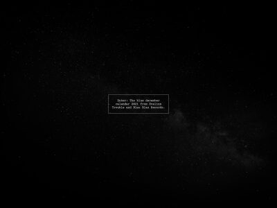 The musical: A Blue December Calendar - trouble blue december