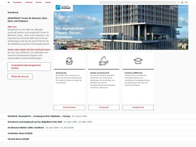 Schnitzer& | Archicad kaufen, mieten oder testen – Ihr offizieller Archicad Partner in Bayern