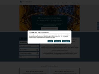 Startseite - Unternehmerisch in Weltklasse-Unternehmen investieren.