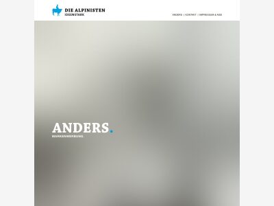 DIE ALPINISTEN · IDEENSTARK