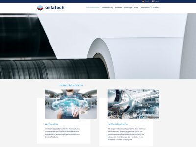 Industriebereiche | Onlatech