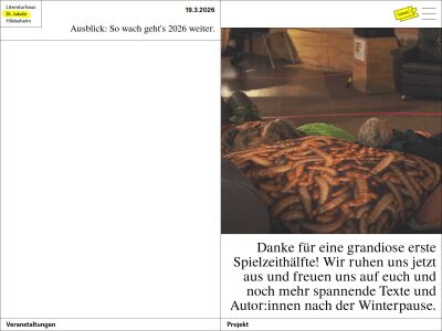 Literaturhaus St. Jakobi Hildesheim · Startseite