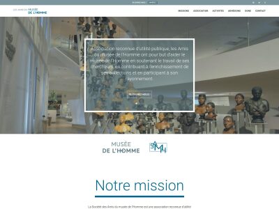 Les Amis du musée de l’Homme | Page accueil