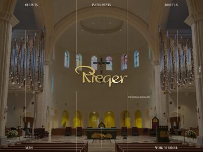 Rieger Orgelbau - Rieger Orgelbau