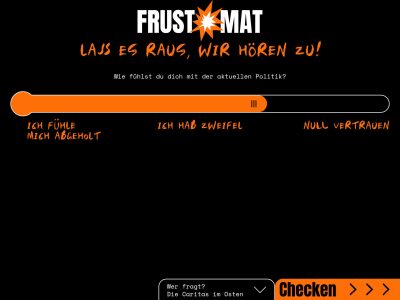 FRUST-O-MAT · Lass es raus, wir hören zu!