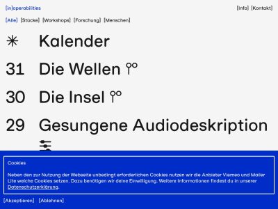 [in]operabilities | Home