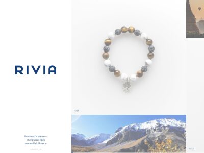 RIVIA • Bracelets de gemmes et de pierres fines assemblés à Monaco