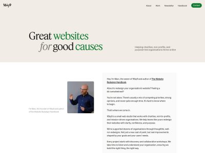 16by9 · Building great websites for good causes