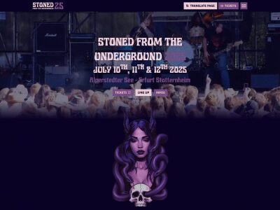STONED FROM THE UNDERGROUND | Festival am Alperstedter See