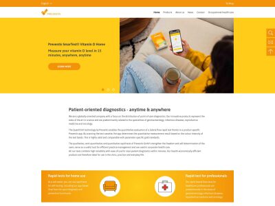 Patient-oriented diagnostics - anytime & anywhere – Preventis GmbH