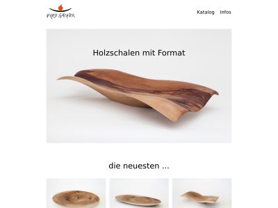Holzschalen mit Format | Fred Gächter