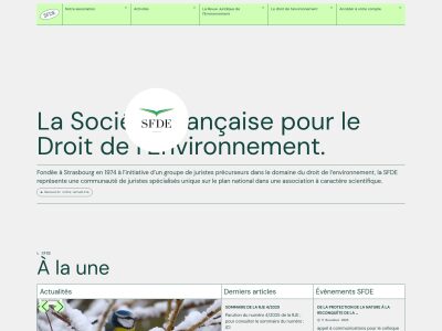 SFDE → Accueil