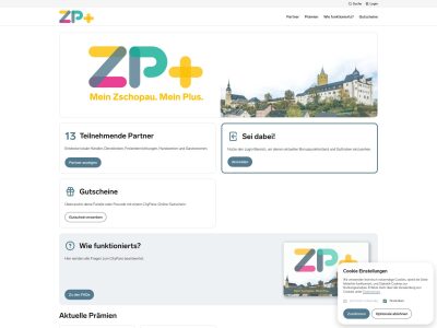 ZP+ | Mein Zschopau. Mein Plus.