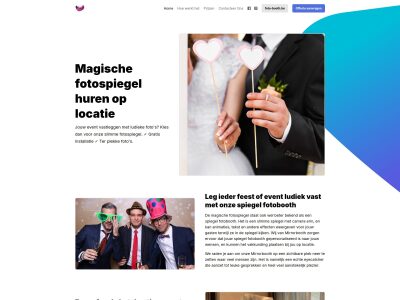 Mirrorbooth - De magische fotospiegel huren voor jouw event