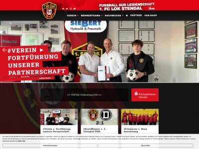 Fußball in Stendal, seit 1949 - 1. FC Lok Stendal e.V.