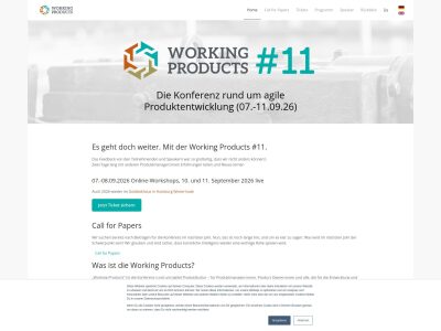 Working Products Konferenz - Working Products