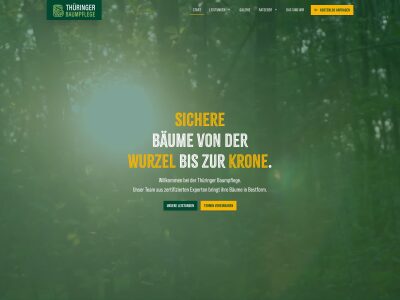 Thüringer Baumpflege | Astreine Schnitte!