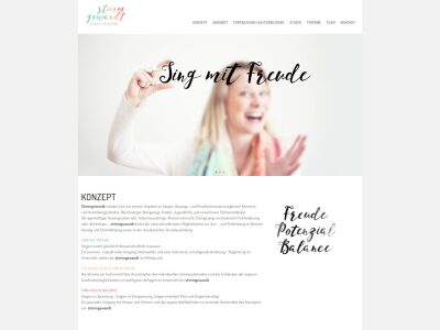 Stimmgewandt Gesangsstudio | Startseite