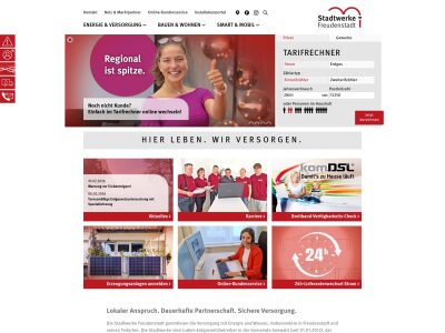 Stadtwerke Freudenstadt | Hier leben. Wir versorgen.