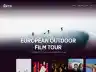 European Outdoor Film – Tour Film Festival 2025/26 – Europe's No.1 Outdoor Film Tour – EOFT