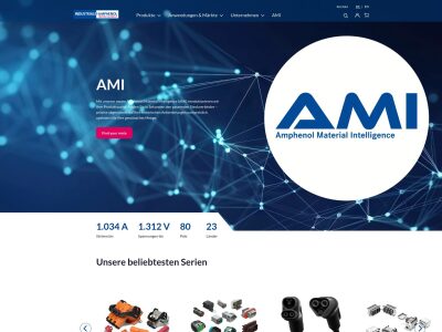 Amphenol Tuchel Industrial - Hochwertige Steckverbinderlösungen