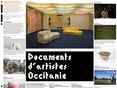 Documents d’artistes Occitanie