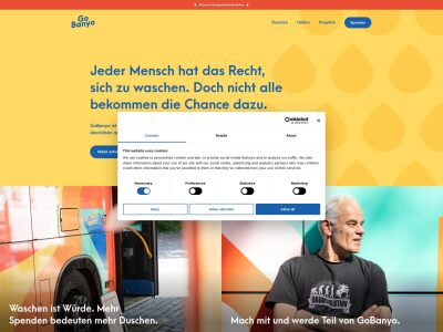 GoBanyo - Der Duschbus für Menschen auf der Straße