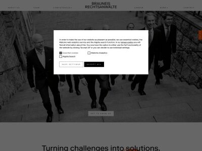 BRAUNEIS RECHTSANWÄLTE – Corporate and Commercial, Litigation, Real Estate