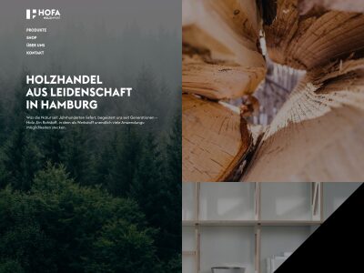 HOFA Holzimport Hamburg · Holzhandel aus Leidenschaft