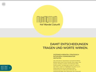 muhmentum - Hof Wandel Zukunft