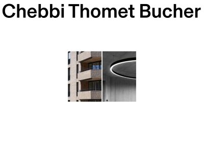 Chebbi Thomet Bucher | Home