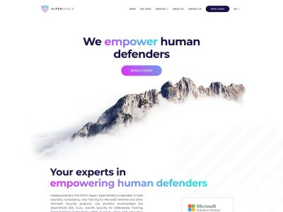 AlpenShield Empower, Rapid Sentinel Deployment, MXDR Add-On and more - AlpenShield