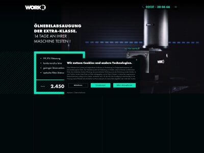 Ölnebelabsaugung der Extra-Klasse zu einem Top Preis - WORKr