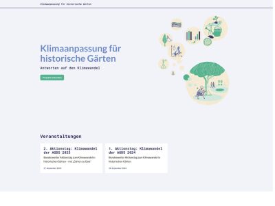 Home | Klimaangepasste Gartendenkmalpflege