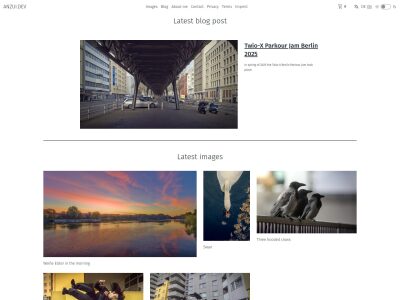 Anzui.dev - Home
